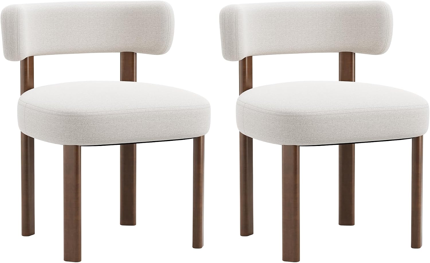 Contoured Dining Chairs, Set of 6 - Image 9
